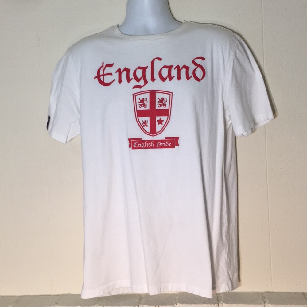ENGLAND T-SHIRT WHITE EXTRA LARGE